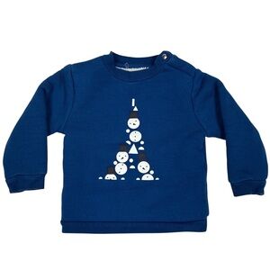 Jacadi Fleece Sweatshirt Size 18 Months (No Tag)